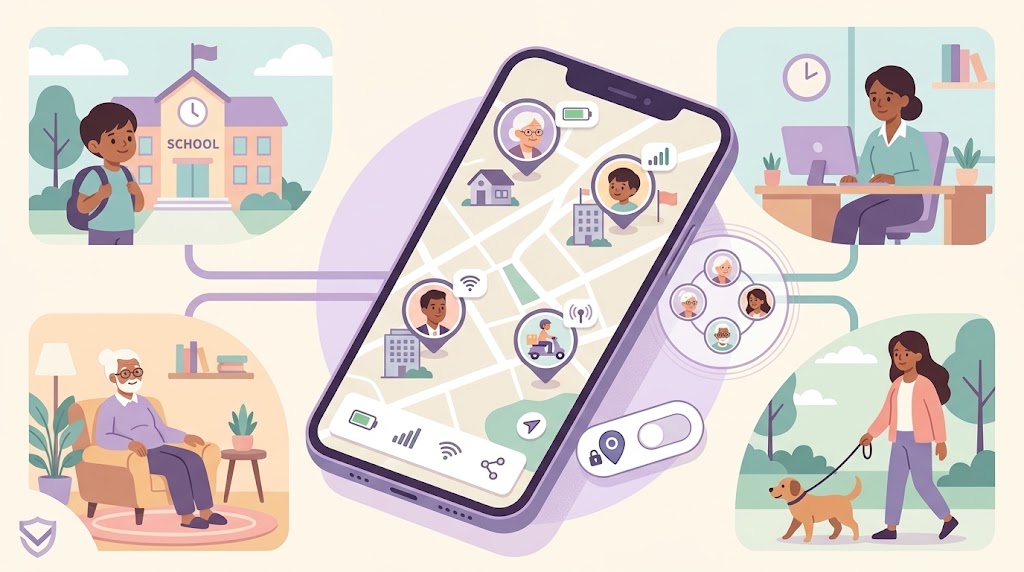 Family Location Sharing App: Stay Connected